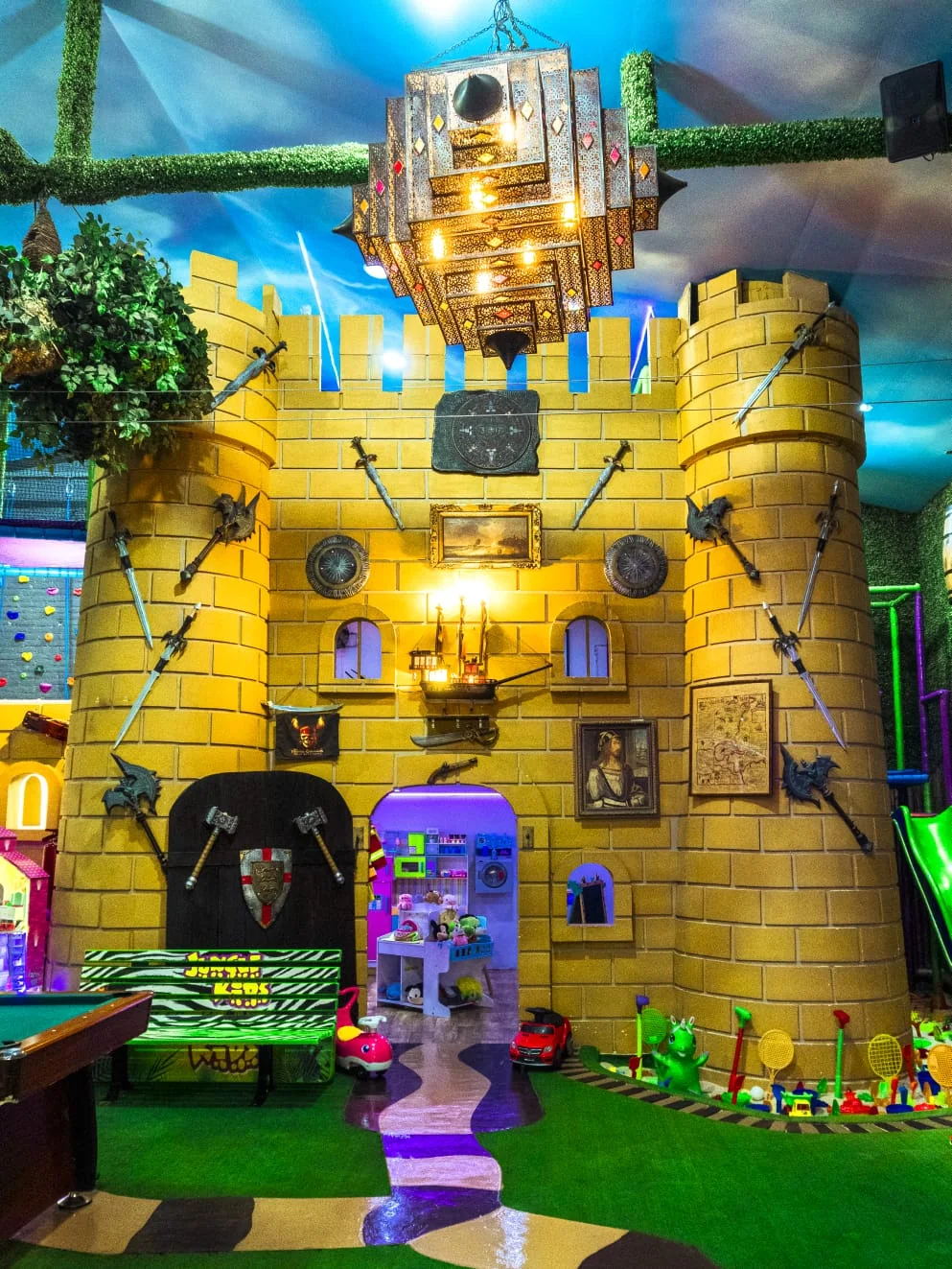 Castillo Medieval en Jungle Kids Platinum